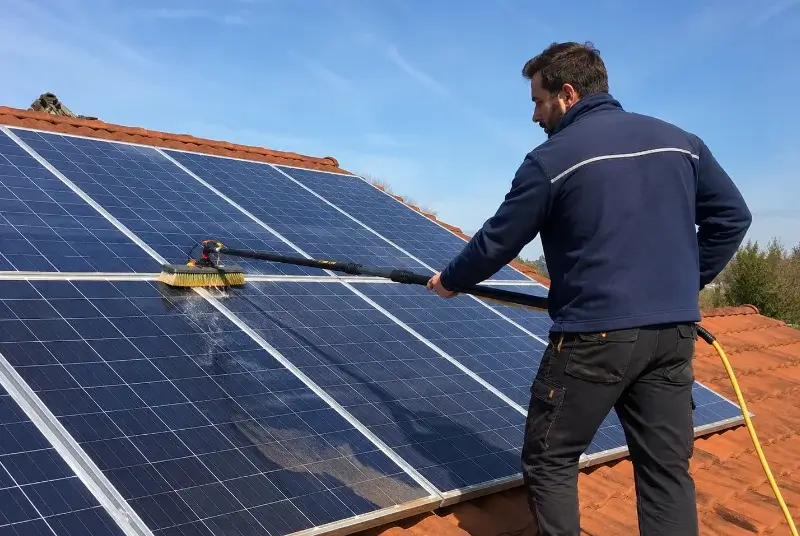 Nettoyage et entretien de panneaux solaires à Brem-sur-Mer