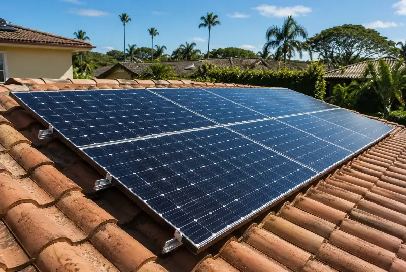 Installation de panneaux solaires à Brem-sur-Mer